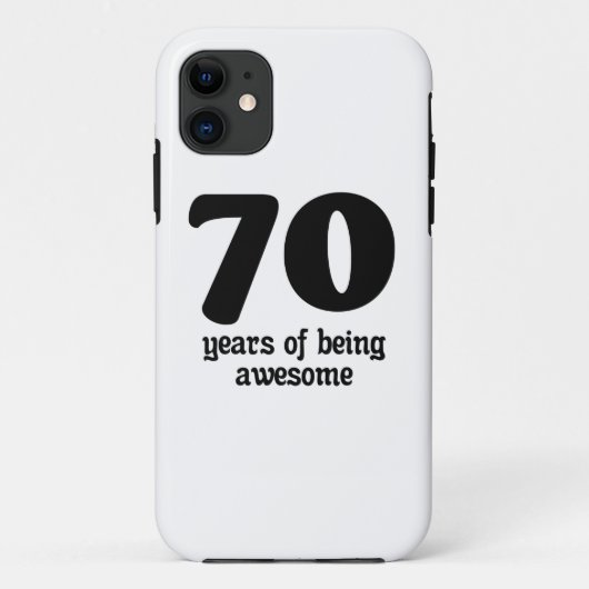 70 Jahre phantastisch Case-Mate iPhone Hülle (Rückseite)