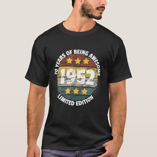 70 Jahre Phantastisch ein lustiges Sprichwort von  T-Shirt (Vorderseite)