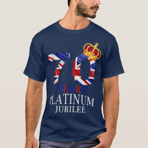 70 Jahre Platinum Jubilee 1952 2022 Queens Corgi U T-Shirt