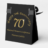 70 Jahre Special Fvor Box, Black, Gold Geschenkschachtel (Rückseite)