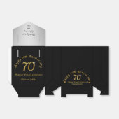 70 Jahre Special Fvor Box, Black, Gold Geschenkschachtel (Ungefaltet)