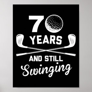 70 Jahre und noch schwanger 70. Geburtstag Funny G Poster