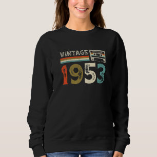 70 Jahre Vintag 1953 70. Geburtstag Sweatshirt