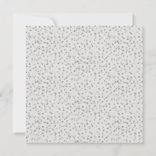 70. Jubiläum Hochzeit Foto Square Einladung (Rückseite)