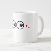 70+ Jumbo-Tasse (Vorderseite Rechts)