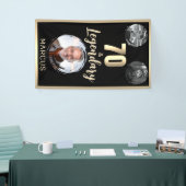 70 & Legendary 3 Fotos 70. Geburtstag Gold Banner (Messeveranstaltung)