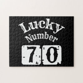 70 - Lucky Number 70 Luck Puzzle