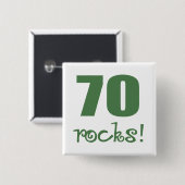 70 Rocks! Button (Vorne & Hinten)