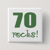 70 Rocks! Button (Vorderseite)