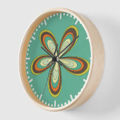 70’s retro spring hippie flower power uhr (Winkel)