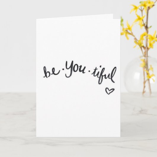 **70** SIEHT AUF SIE AUS **FABULOUS** KARTE (Gelbe Blume)