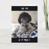 **70** SIEHT SICH SEHR GUT AUF SIE AUS! HAPPY BIRT KARTE (Vorderseite)