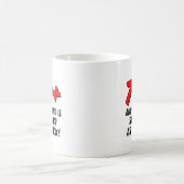 70 Sinnesnoch Plane als Shack-Tasse Kaffeetasse (Mittel)