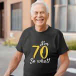 70 so, was Funny Inspirational Zitat 70. Geburtsta Tri-Blend Shirt<br><div class="desc">70 so,  was Funny Inspirational Zitat 70. Geburtstag T - Shirt. Ein lustiges und inspirierendes Zitat 70,  also was für einen Mann oder eine Frau,  der den 70. Geburtstag feiert. Großartiger T - Shirt für ein besonderes Fest. Personalisieren Sie diesen T - Shirt mit Ihrem Alter.</div>