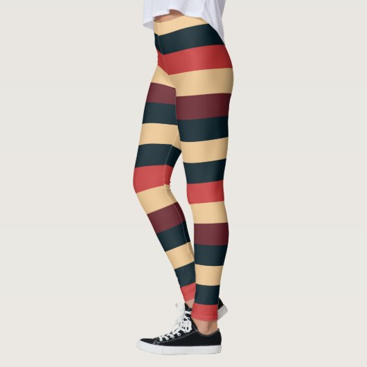 70 Streifen Leggings (Links)