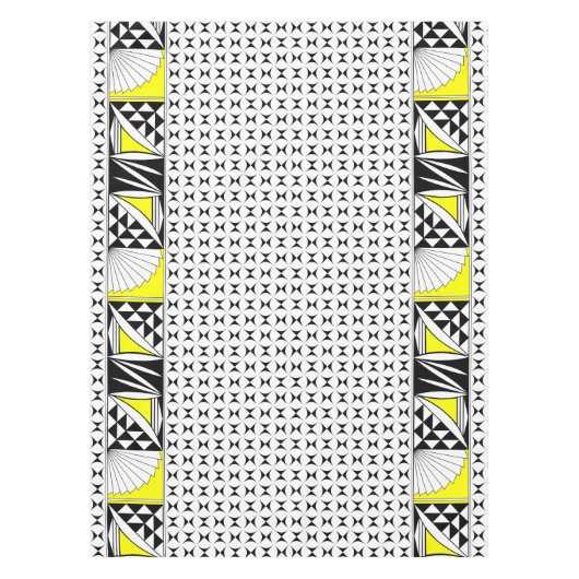 70" Südwestsonnenaufgang in Gelb Tischdecke (Vorderseite)