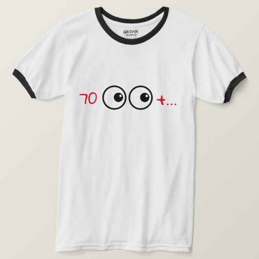 70+ T-Shirt (Design vorne)