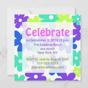 70 u. noch stark! Babyboomer-Geburtstag Einladung