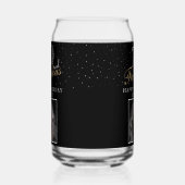 70 und fabelhafte Elegant Black Foto 70. Geburtsta Dosenglas (Rechts)