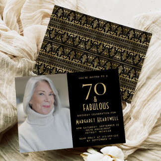 70 und Fantastisch | Einladung zur 70. Geburtstags