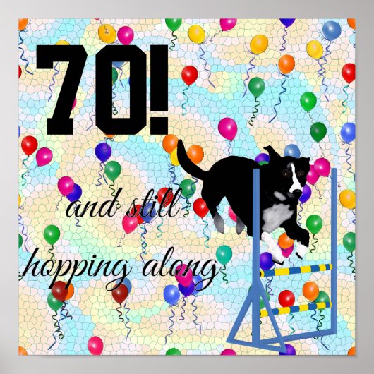 70! und hüpfe immer noch herum poster (Vorne)