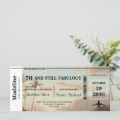 70 und immer noch fabelhafter Tropischer Boarding  (Stehend Vorderseite)