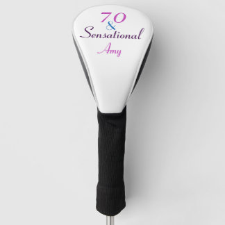 70. und sensationelle 70. Geburtstagspersonalize G Golf Headcover