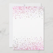 70 und sensationelle Geburtstagsparty Einladung (Rückseite)