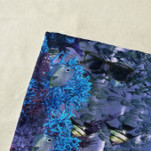 70"x35" Badetuch mit "Watery Erholung"-Image (Beispiel)