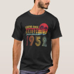 70 Years Old Retro Birthday Legend Since January 1 T-Shirt<br><div class="desc">70 Years Old Retro Birthday Legend Since January 1952</div>
