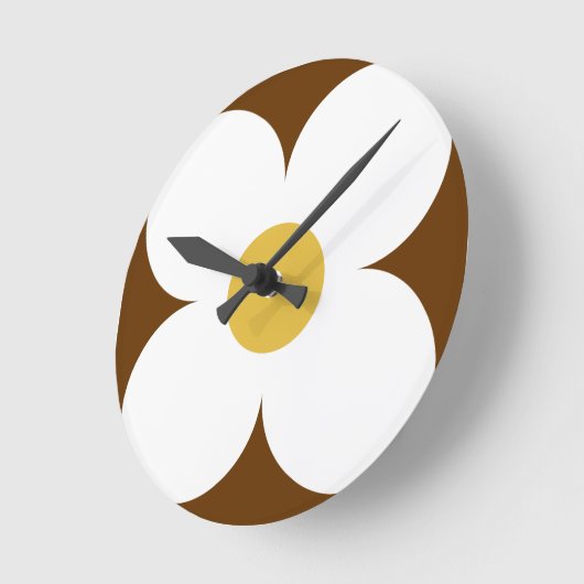 70er 60er inspiriert Wanduhr (Winkel)