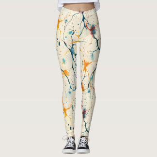 70er 60er Psychedelischer Hippie Retro Hip Leggings