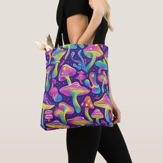 70er 60er Psychedelischer Hippie Retro Hip Tasche (Von Nahem)