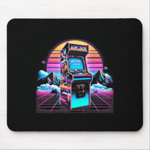 70er 80er 90er Vintage Retro-Arcade-Videospiel Alt Mousepad