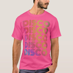 70er 80er Disco Tanzparty Vintage Retro Alt T-Shirt