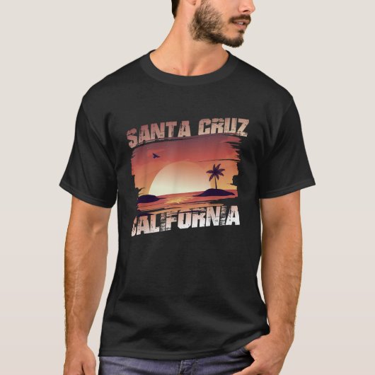 70er 80er in Kalifornien City Santa Cruz T-Shirt (Vorderseite)
