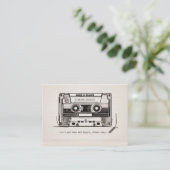 70er 80er Retro Wedding Song Request Insert Card (Stehend Vorderseite)