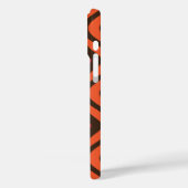 70er Abstrakt geometrisches Muster Case-Mate iPhone Hülle (Rückseite / Links)