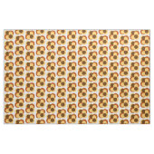 70er Abstrakte geometrische Rundformen Stoff (Yard (91,4 cm))