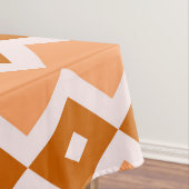 70er Art (Braun) Tischdecke (Beispiel)