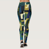 70er Art Design Leggings (Rückseite)