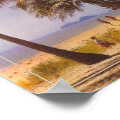 70er Australien Foto Vintage Reise Poster (Ecke)