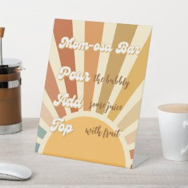 70er Baby Dusche Bohemisch Duschkopf Schild