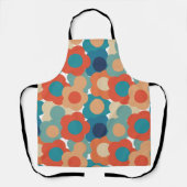 70er Blume Schürze (Vorderseite)