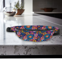 70er Boho Floral Blume