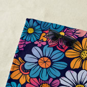 70er Boho Retro Blume Strandtuch (Beispiel)