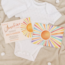 70er Boho Sun "Little Ray of Sunshine" Kinderdusch