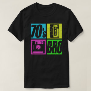 70er Bruder 1970er Mode 70er Themenparty Siebziger T-Shirt