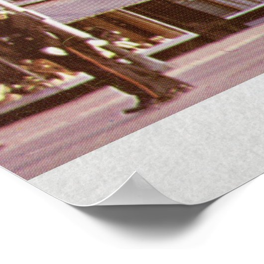 70er canada Vintage Reise Poster (Ecke)