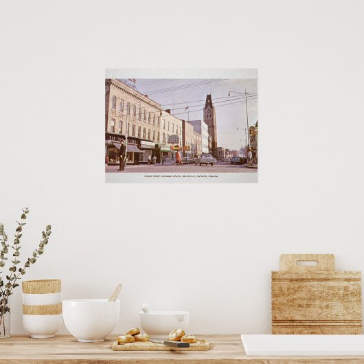 70er canada Vintage Reise Poster (Küche)